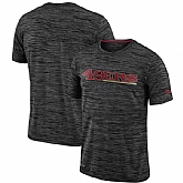 Men's San Francisco 49ers Nike Black Velocity Performance T-Shirt,baseball caps,new era cap wholesale,wholesale hats
